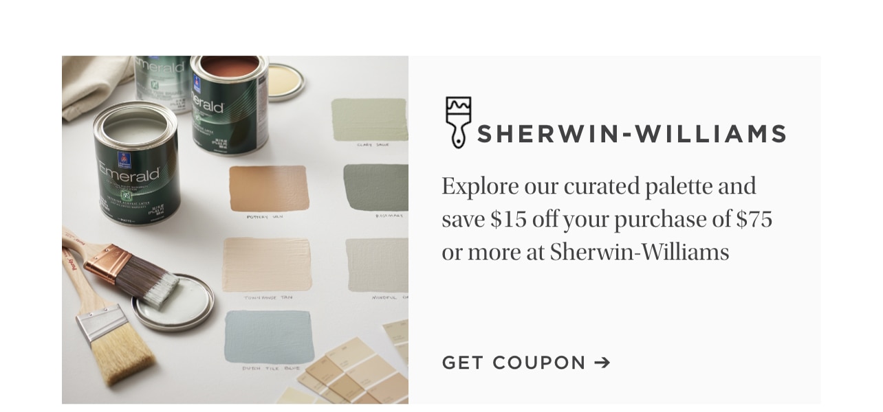 SHERMIN-WILLIAMS - GET COUPON