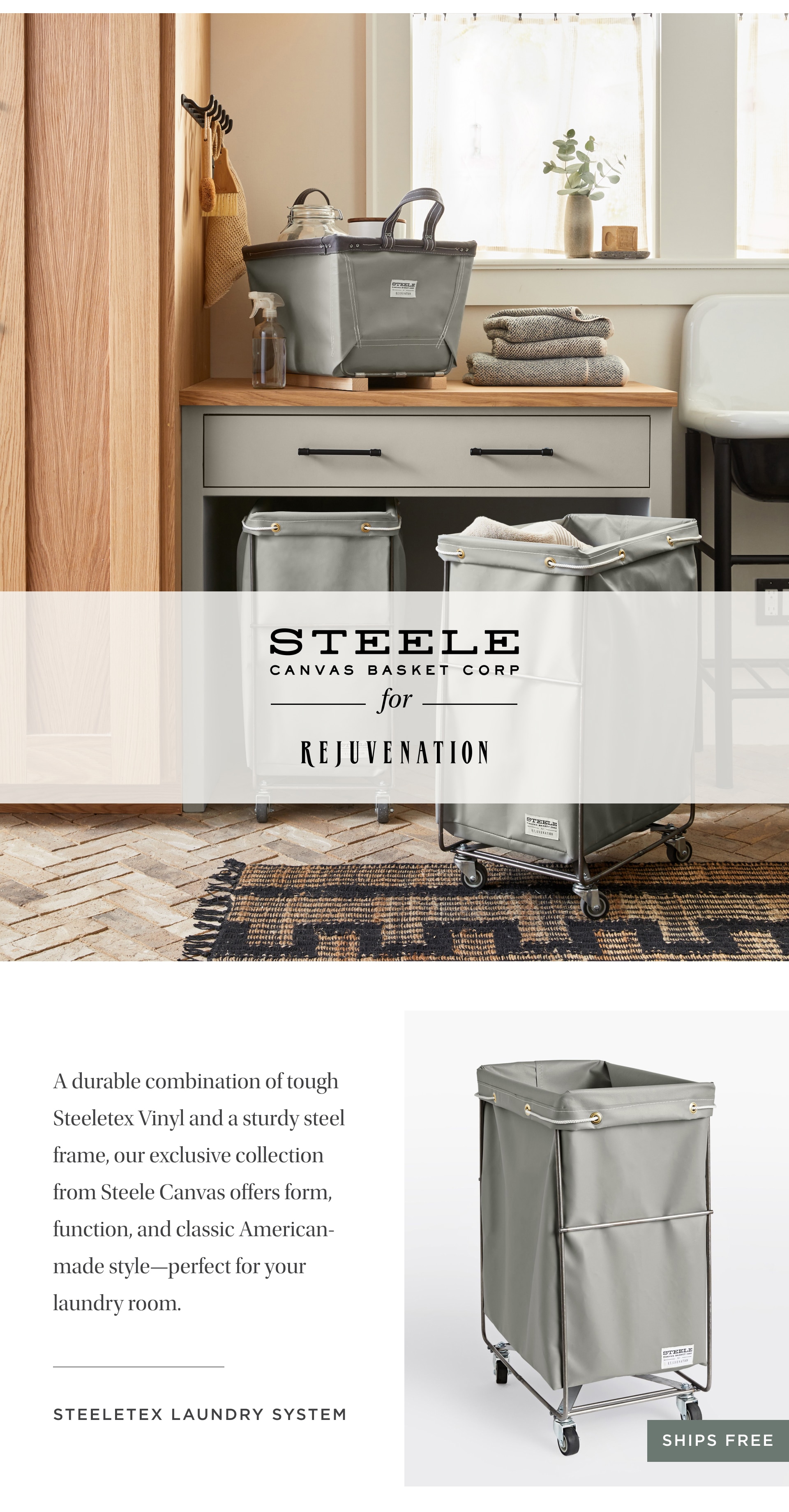 See all the ways our Steele Canvas baskets and hampers can help your