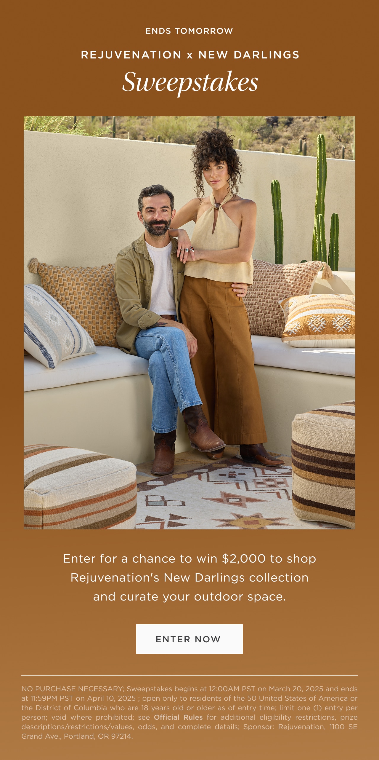 enter sweepstakes