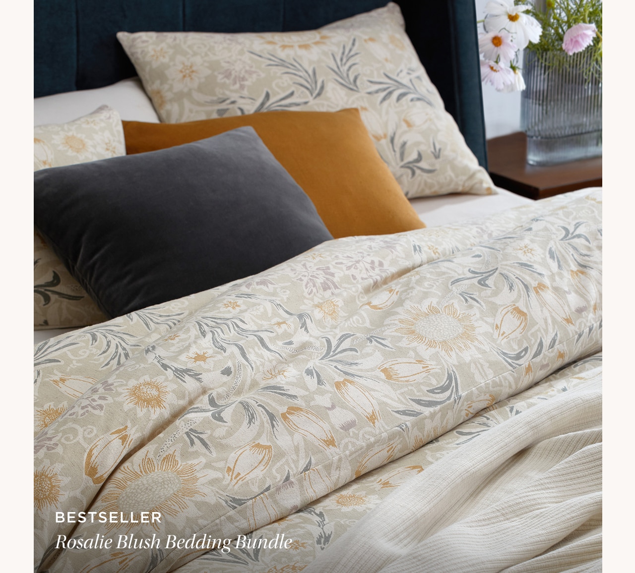 Rosalie-Blush Bedding