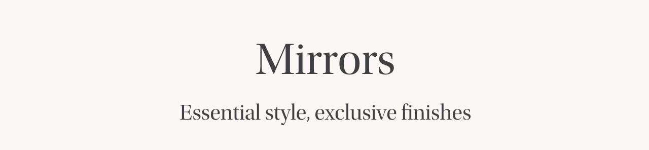 Shop Mirrors