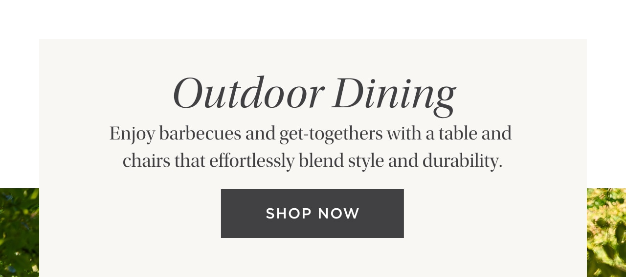 shop outdoor dining