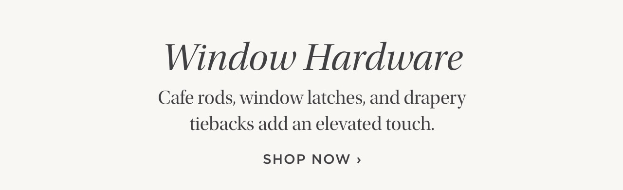 shop window hardware
