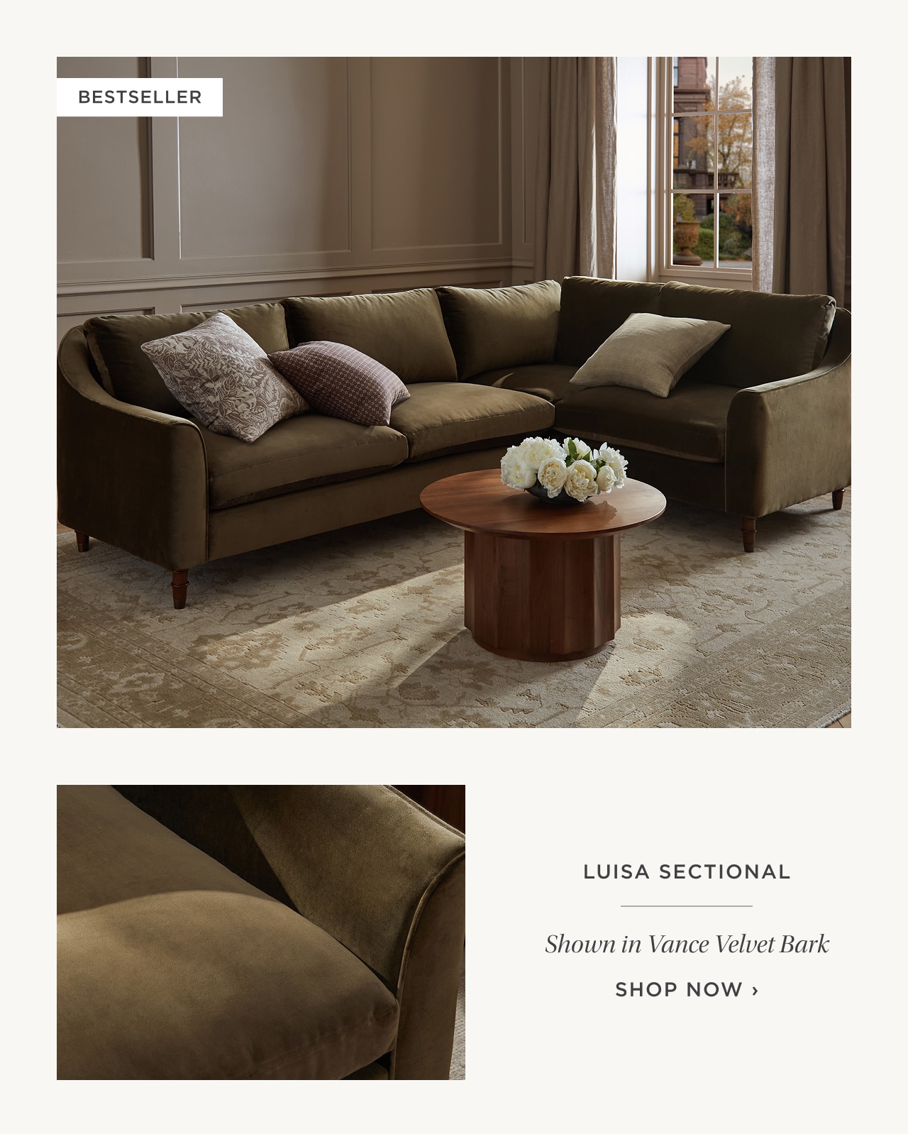 luisa sectional