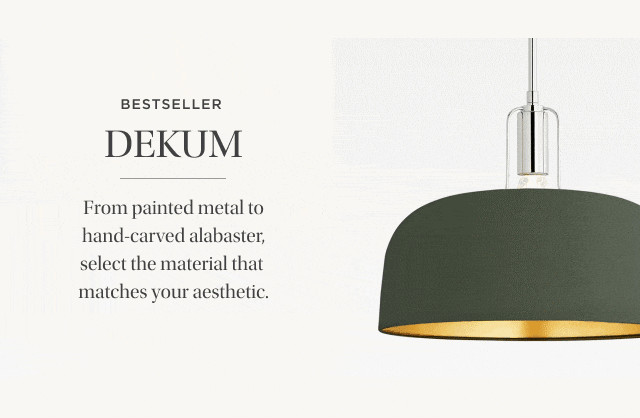 shop dekum-metal-dome-pendant