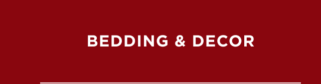 Bedding & Decor